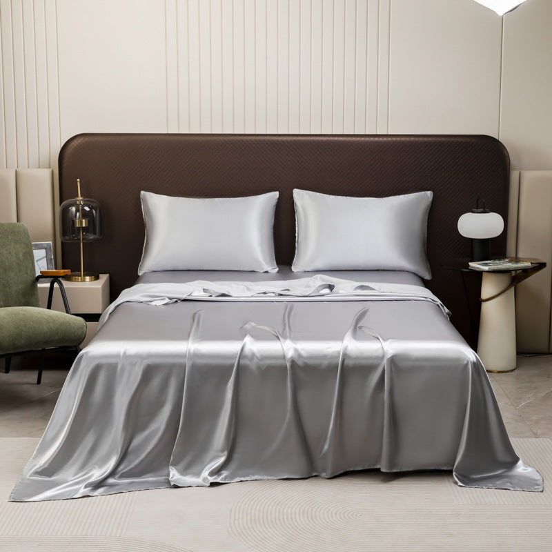 Lisslune | Cooling Silky Satin Bed Sheet