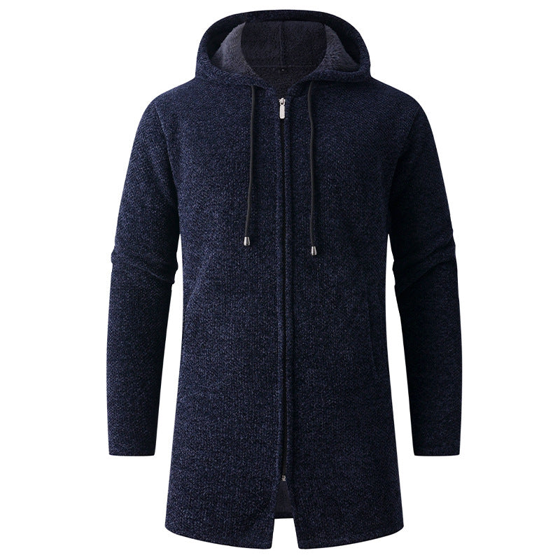 Men's casual hoodie jacket with soft lining Lisslune