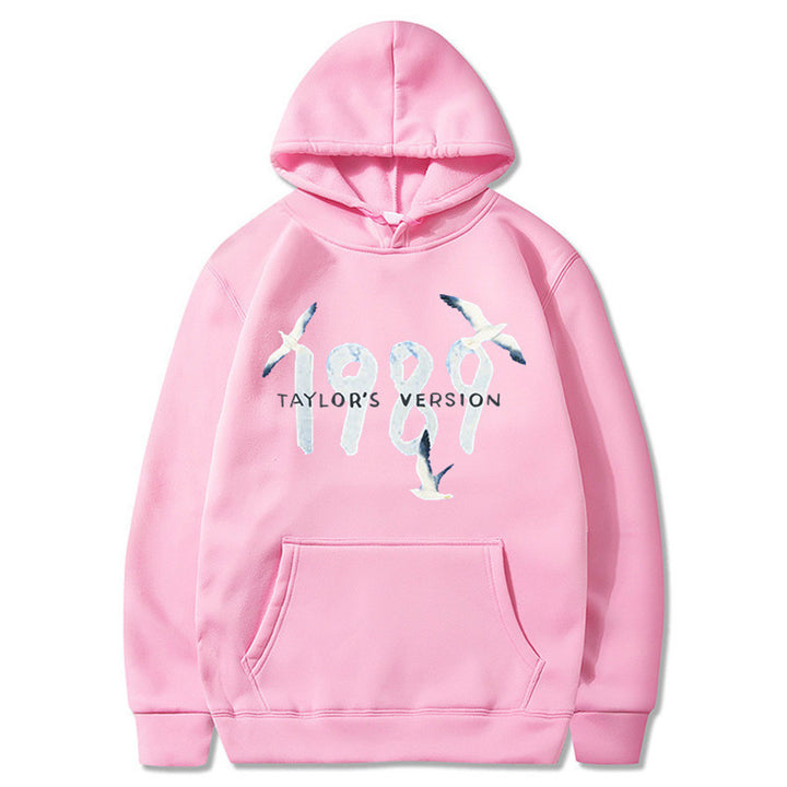 Women's hooded sweatshirt with creative bird design and high-quality cotton Lisslune