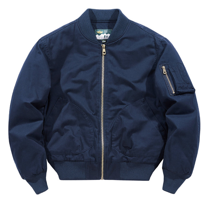 Men's Bomber Jacket with Numerous Practical Pockets Lisslune