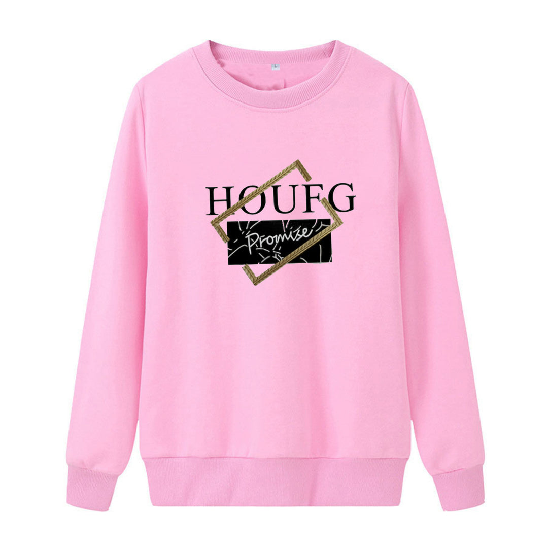 Women's casual sweatshirt with modern graphic print Lisslune
