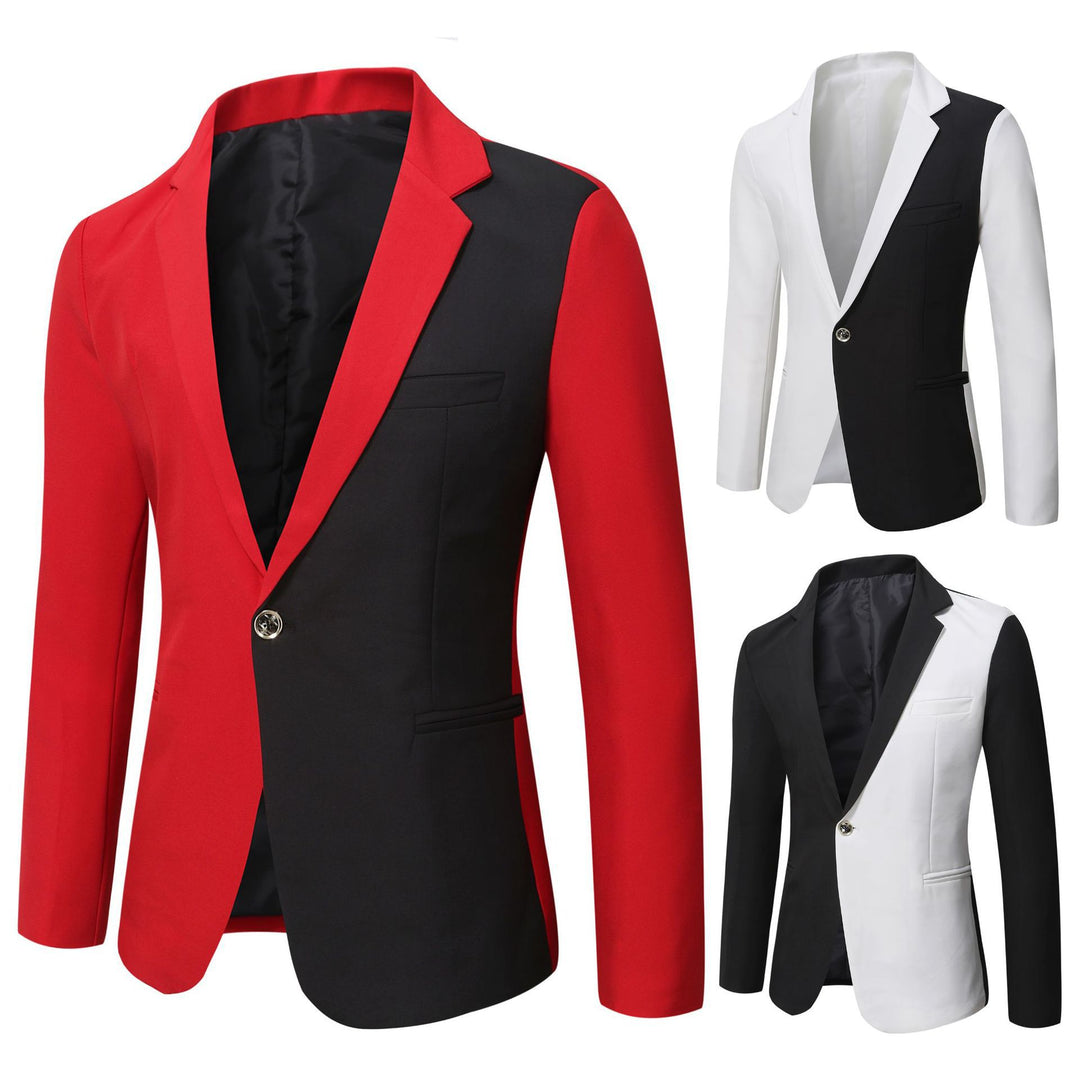 Men's elegant two-tone blazer with modern cut Lisslune