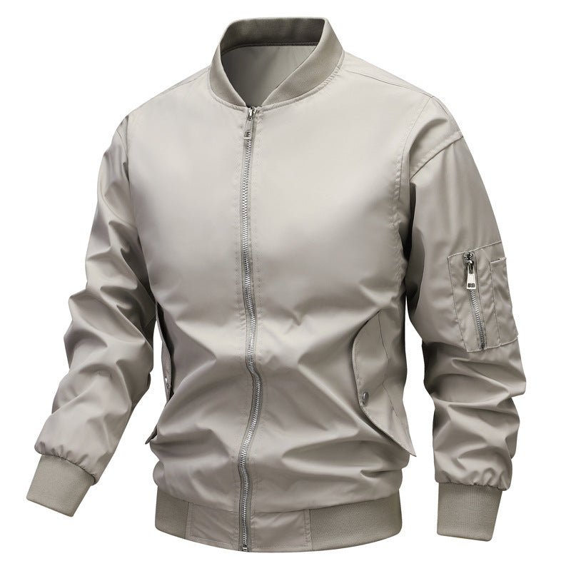 Men's Pilot Jacket with Practical Pockets Lisslune