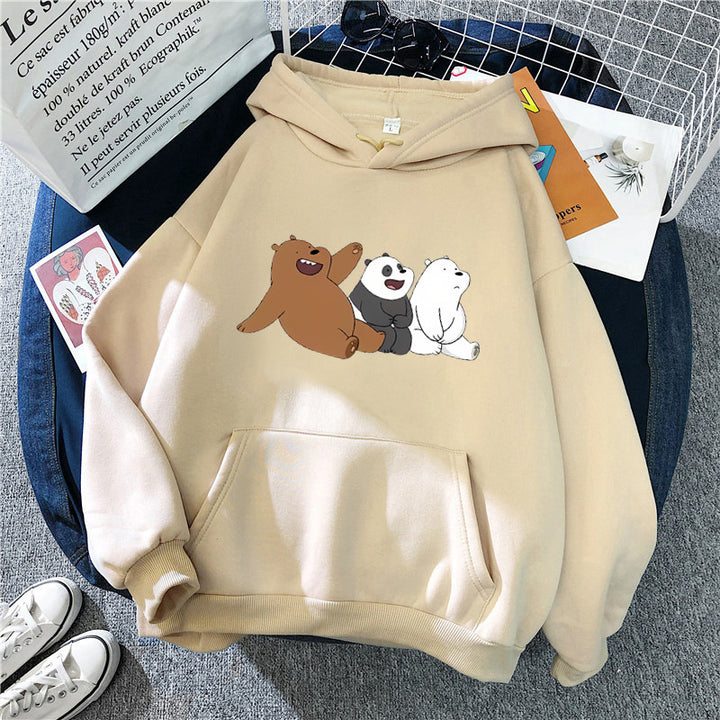 Women's hoodie with humorous animal motif Lisslune