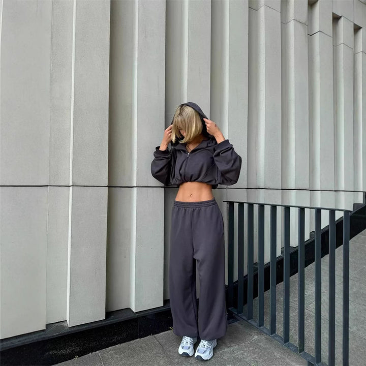 Women's Oversized Casual Hoodie with Loose Fit and Deep Pockets Lisslune