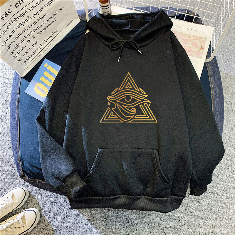 Women's hoodie with artistic graphic design Lisslune