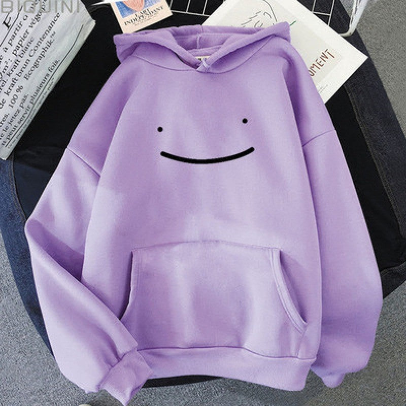 Women's hoodie with funny face motif Lisslune
