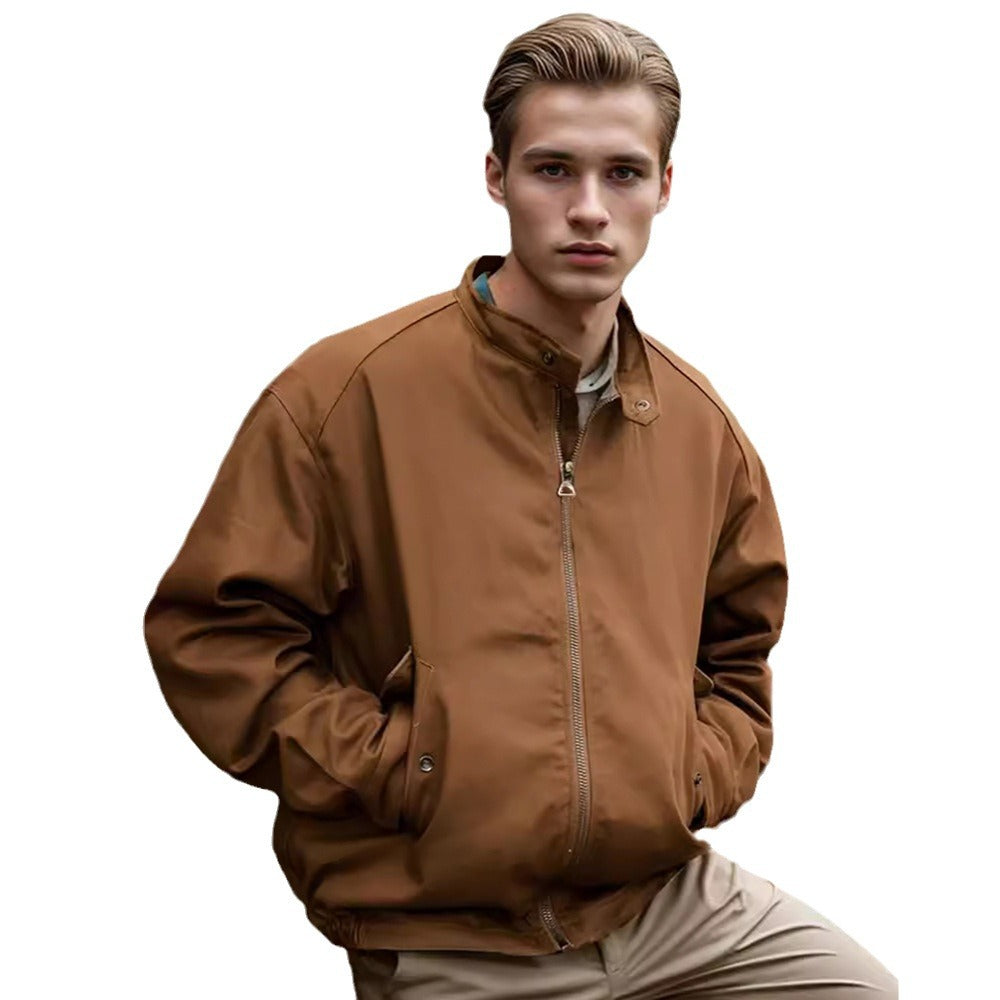 Men's casual outdoor jacket with practical pockets and breathable inner lining Lisslune