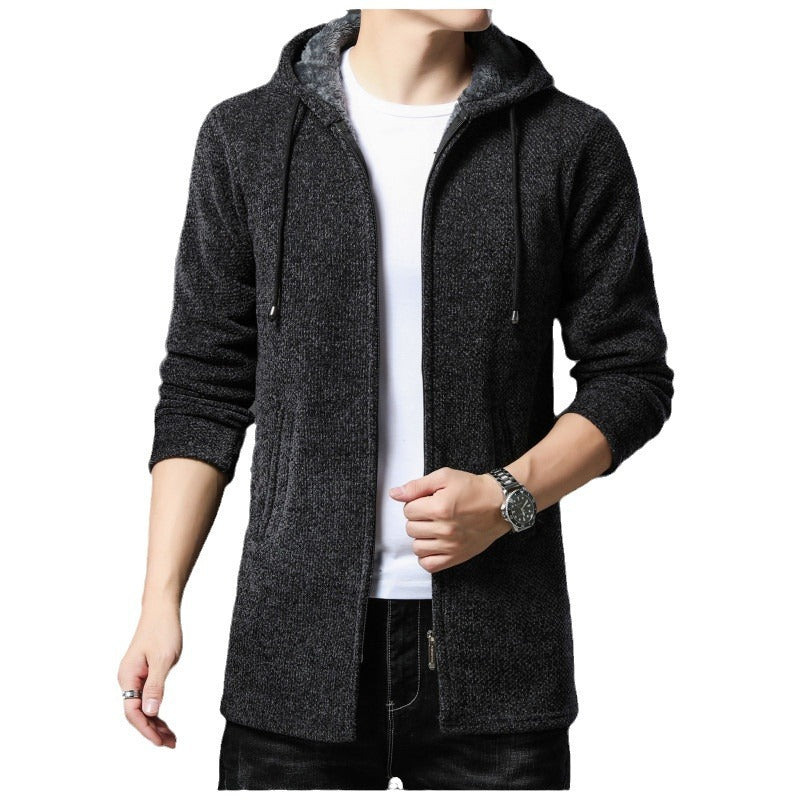 Men's urban leisure jacket with hood Lisslune