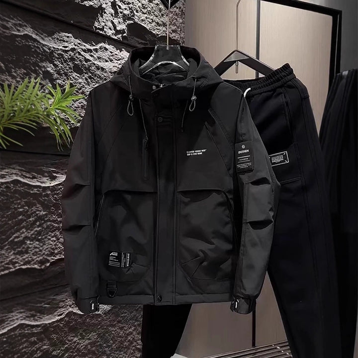 Men's Functional Outdoor Jacket with Breathable Properties Lisslune
