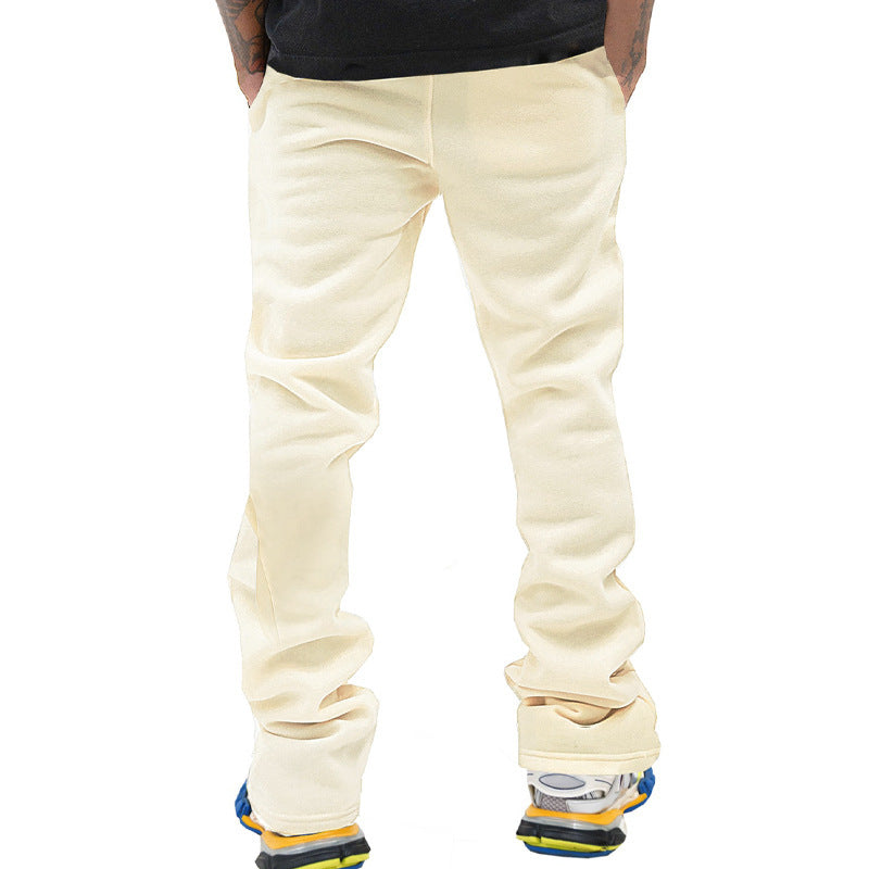 Men's comfortable sweatpants with elastic waistband and side pockets Lisslune