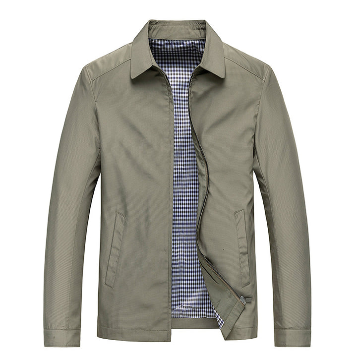 Men's leisure jacket with a casual cut and practical pockets Lisslune