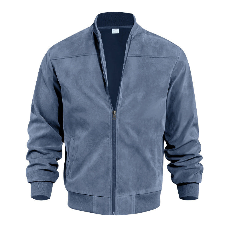 Men's fashionable and comfortable softshell jacket with high collar Lisslune
