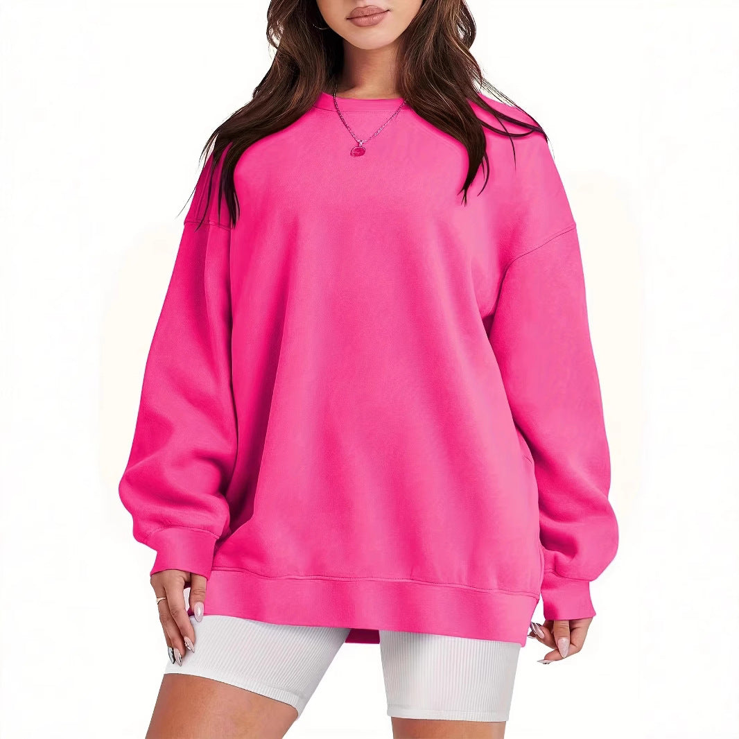 Women's sweatshirt with high-quality cotton blend and casual design Lisslune