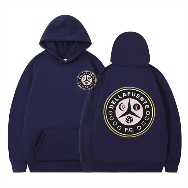 Women's hooded sweatshirt with unique club design and soft fleece Lisslune