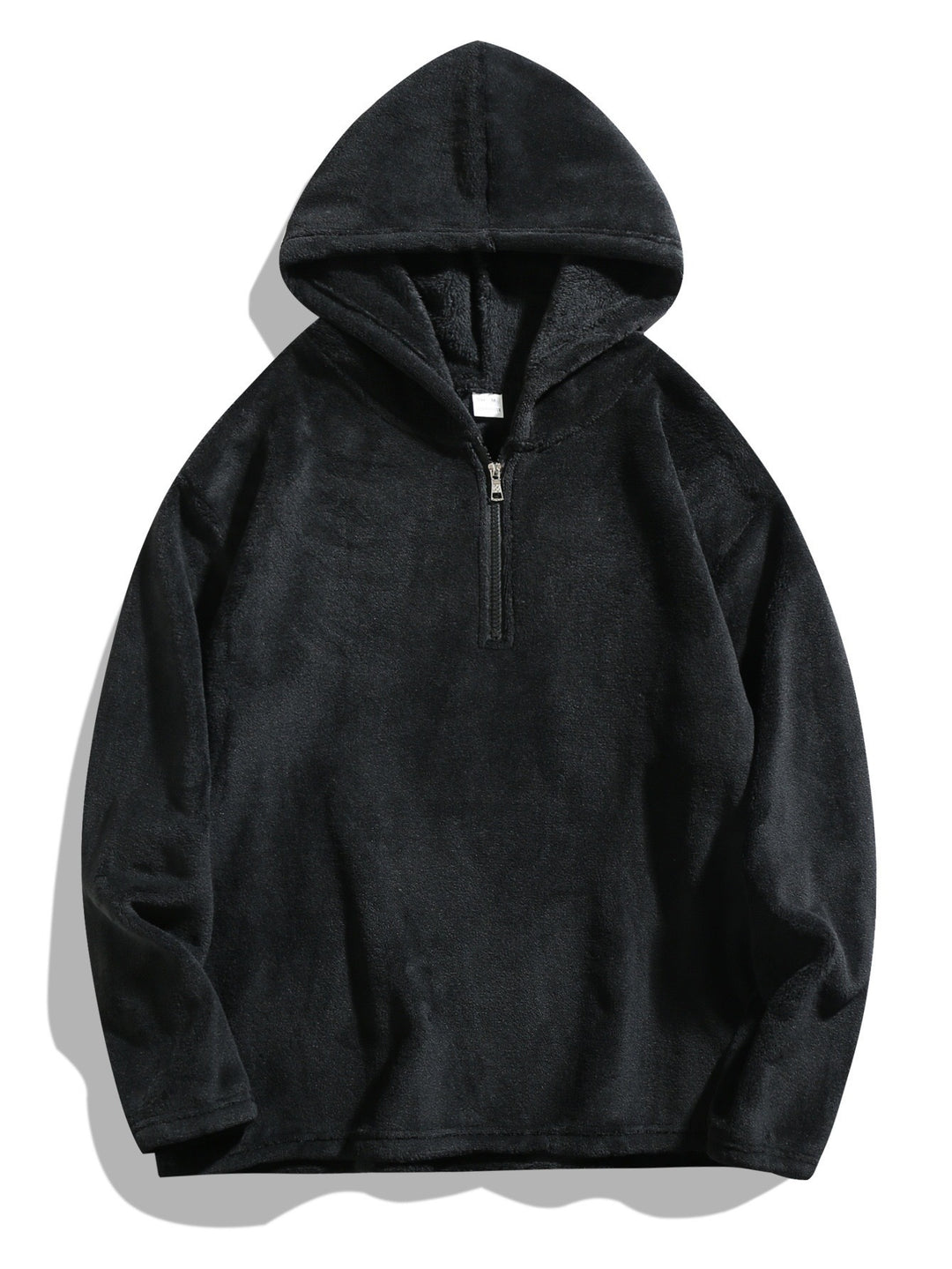 Men's cozy fleece hoodie with practical zip opening Lisslune