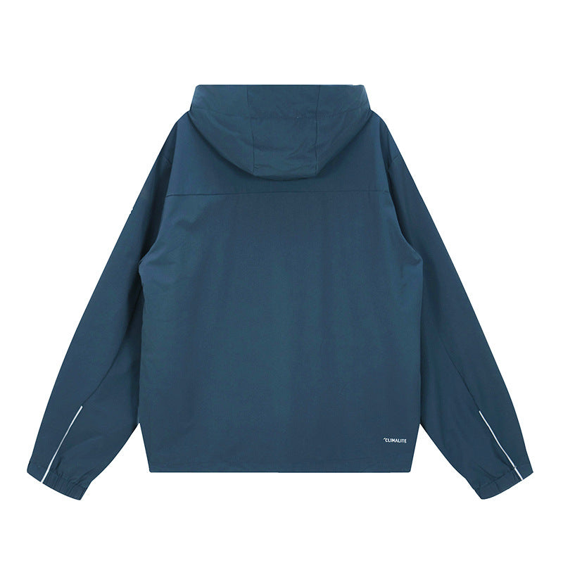 Men's Lightweight Outdoor Jacket with Adjustable Hood and Waterproof Material Lisslune