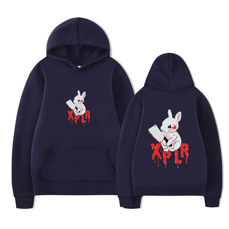 Women's hoodie with striking cartoon motif and comfortable fit Lisslune