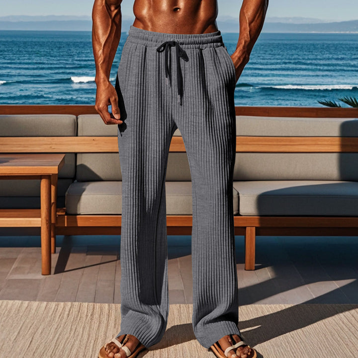 Men's casual striped leisure pants Lisslune