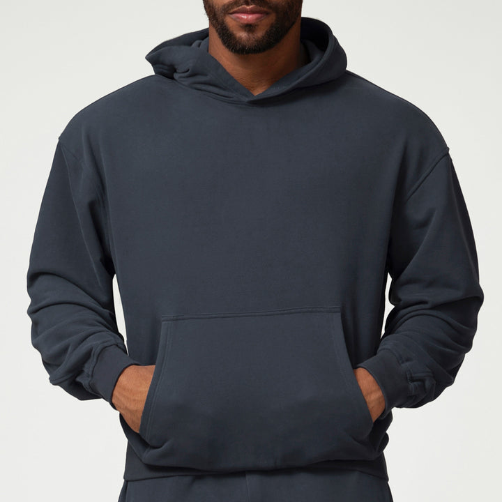 Men's Casual Hoodie Made Of Soft Cotton Blend Lisslune
