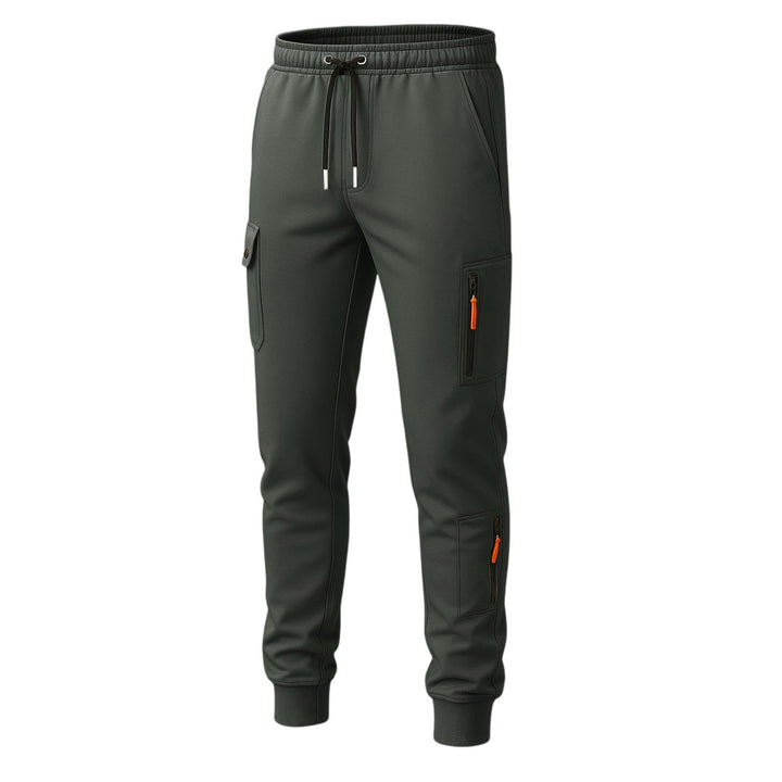 Men's functional cargo jogging pants with pockets Lisslune