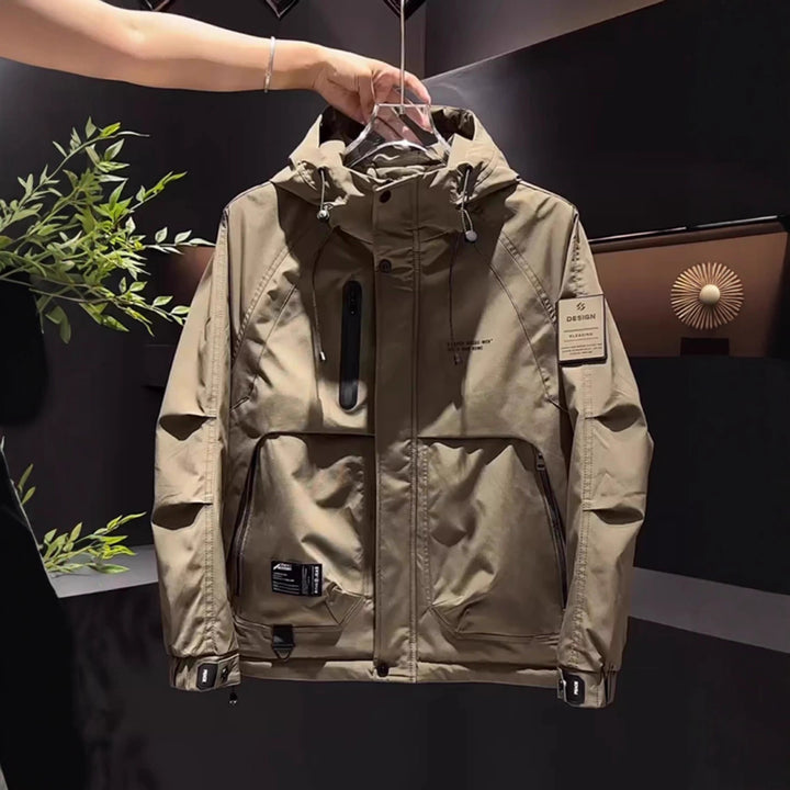 Men's Functional Outdoor Jacket with Breathable Properties Lisslune