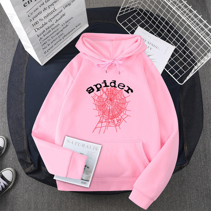 Women's hoodie with creative spider motif Lisslune