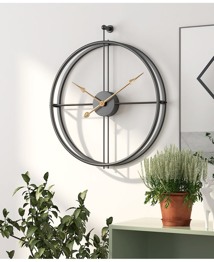 Lisslune | Nordic Minimalist Large Silent Wall Clock 20 Inch