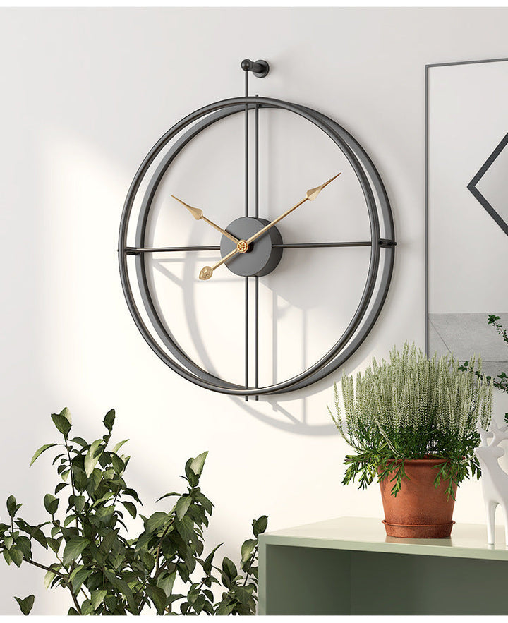 Lisslune | Nordic Minimalist Large Silent Wall Clock 20 Inch