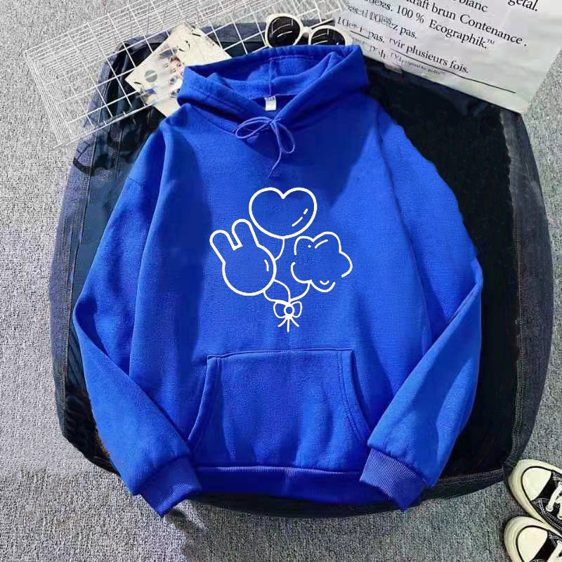 Women's hoodie with playful graphic design Lisslune