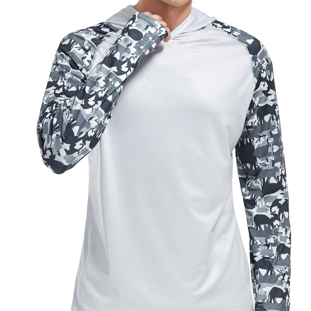 Men's Performance Long Sleeve Shirt with Uv Protection and Breathable Material Lisslune