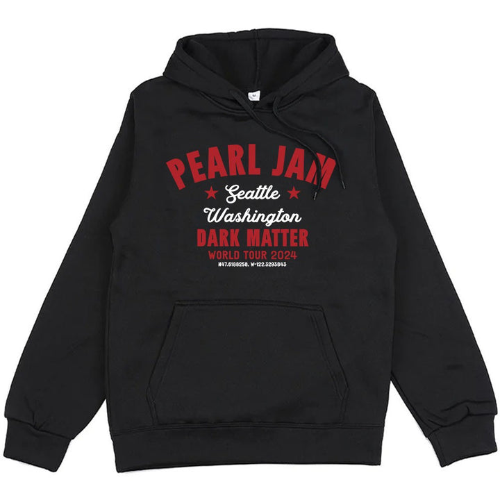 Women's Hoodie with Trendy Concert Design Lisslune