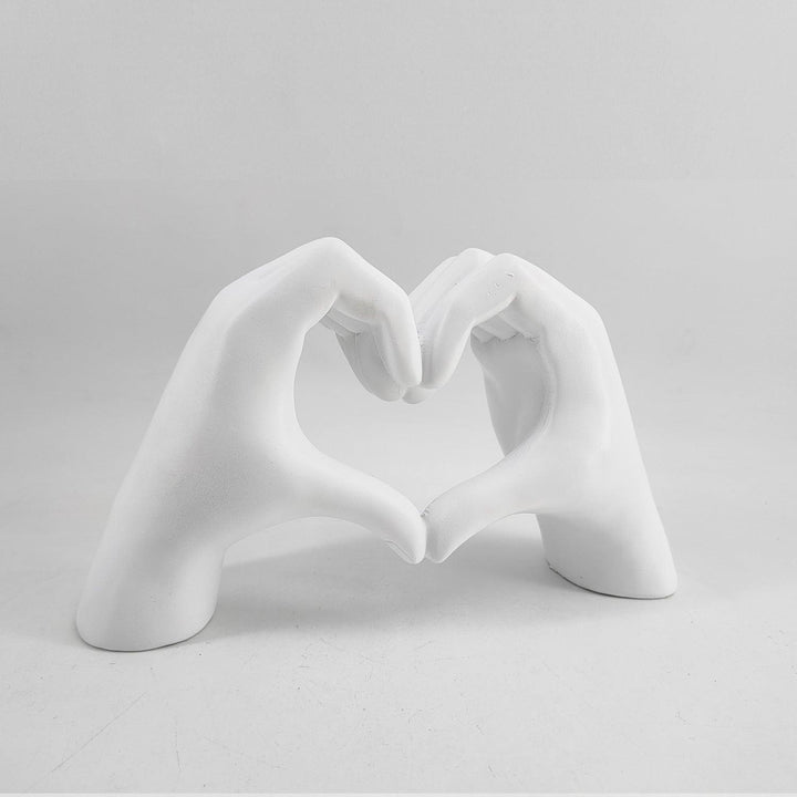 Lisslune | LoveSculpt Handcrafted Wooden Heart Decoration – Symbol of Love & Connection for Home Decor