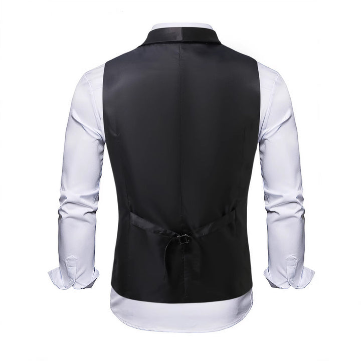 Men's elegant sequined waistcoat suit Lisslune