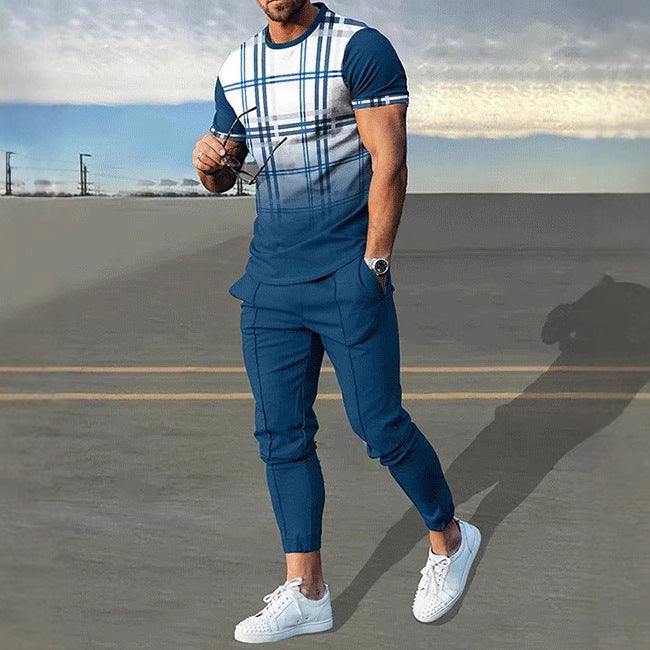 Men's polo shirt with modern color block design and casual fit Lisslune