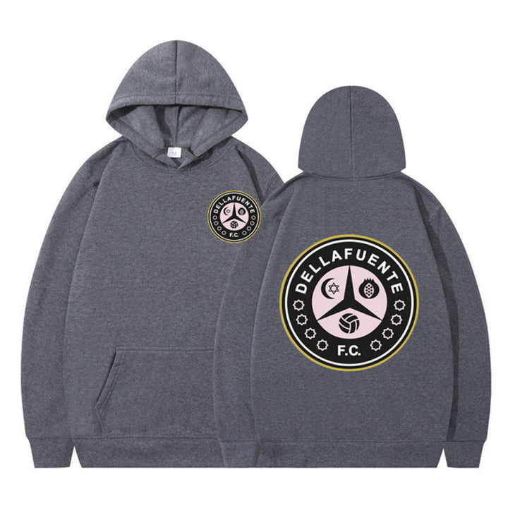 Women's hooded sweatshirt with unique club design and soft fleece Lisslune