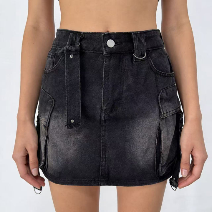Ladies Cargo Skirt Lisslune