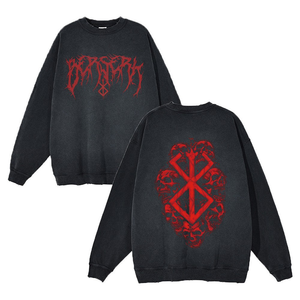 Women's sweatshirt with unique gothic motif Lisslune