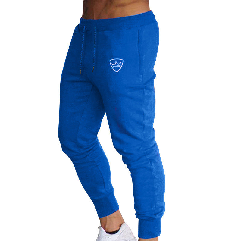 Men's sporty jogging pants with elastic waistband and stylish cut Lisslune