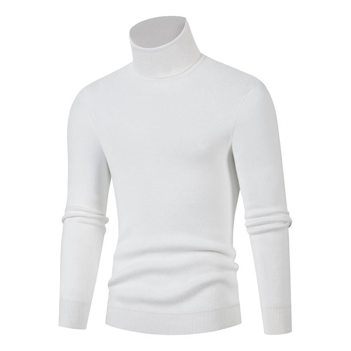 Men's turtleneck sweater made of soft material Lisslune