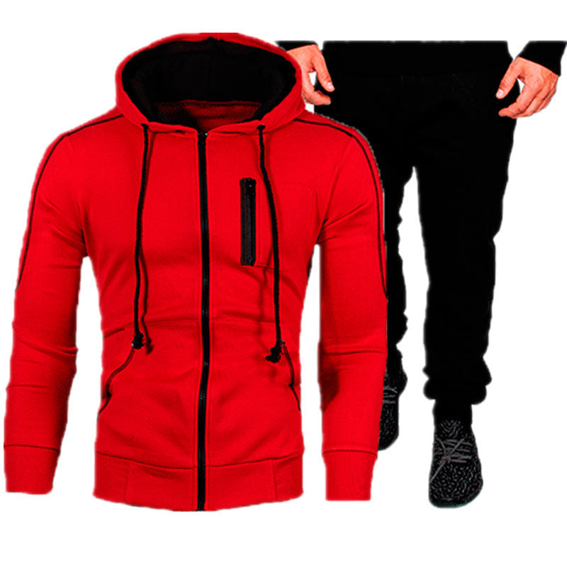 Men's sporty hoodie and jogging pants set Lisslune