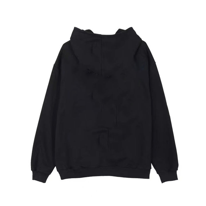 Women's hooded jacket with nostalgic sports design Lisslune