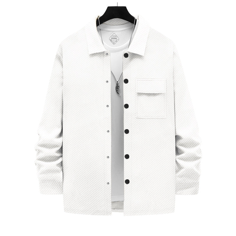 Men's casual shirt jacket Lisslune