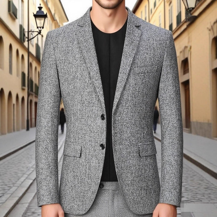 Men's textured blazer outfit Lisslune