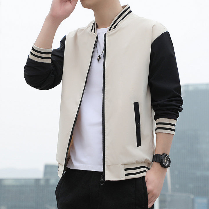 Men's sporty bomber jacket Lisslune