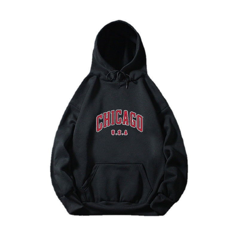 Women’s hoodie with urban Chicago print Lisslune