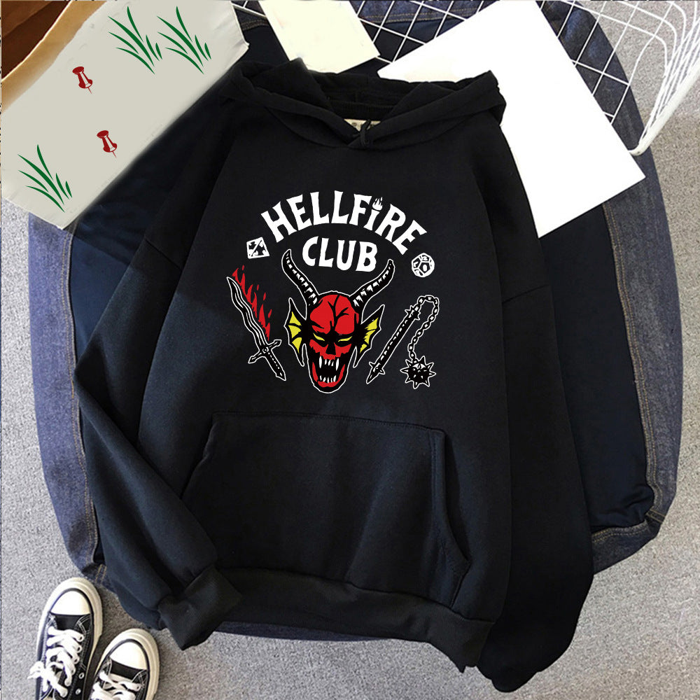 Women's hoodie with striking motif and casual fit Lisslune