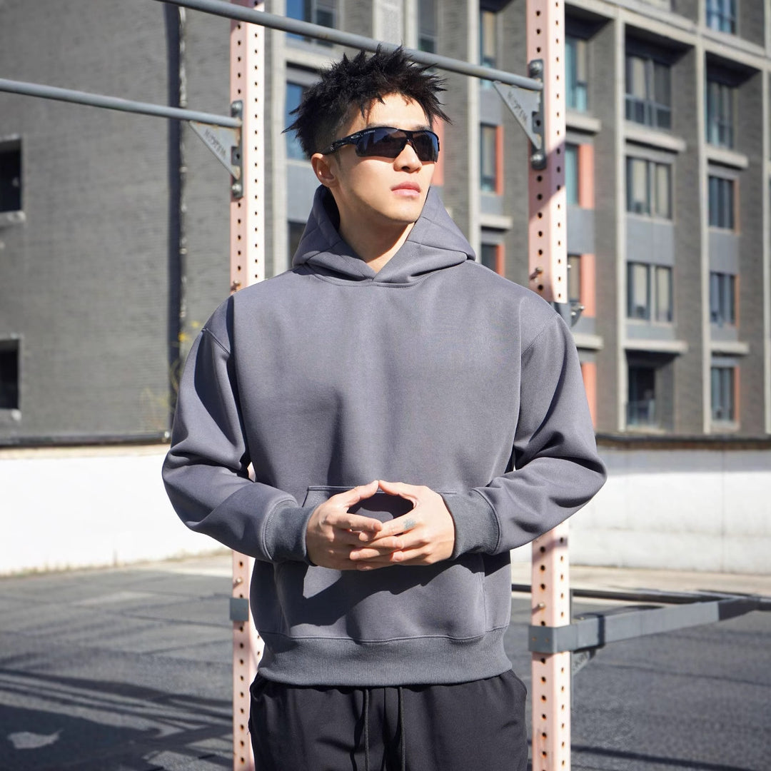 Men's hoodie sweatshirt made of high-quality cotton material with a modern oversized fit Lisslune