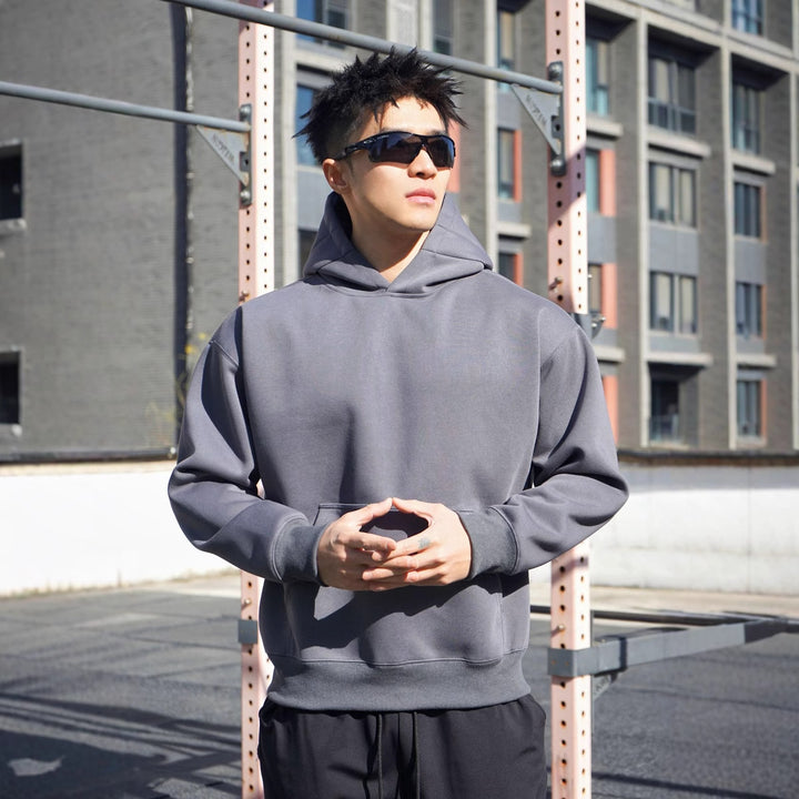 Men's hoodie sweatshirt made of high-quality cotton material with a modern oversized fit Lisslune