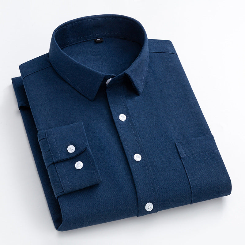 Men's Elegant Cotton Shirt with Modern Cut Lisslune